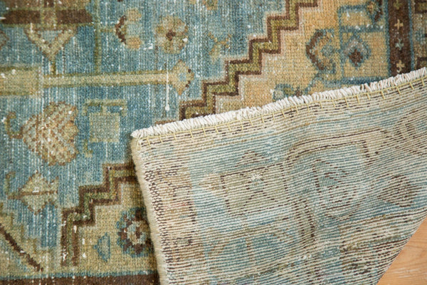 Vintage Distressed Hamadan Rug