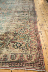 Antique Distressed Khorassan Carpet