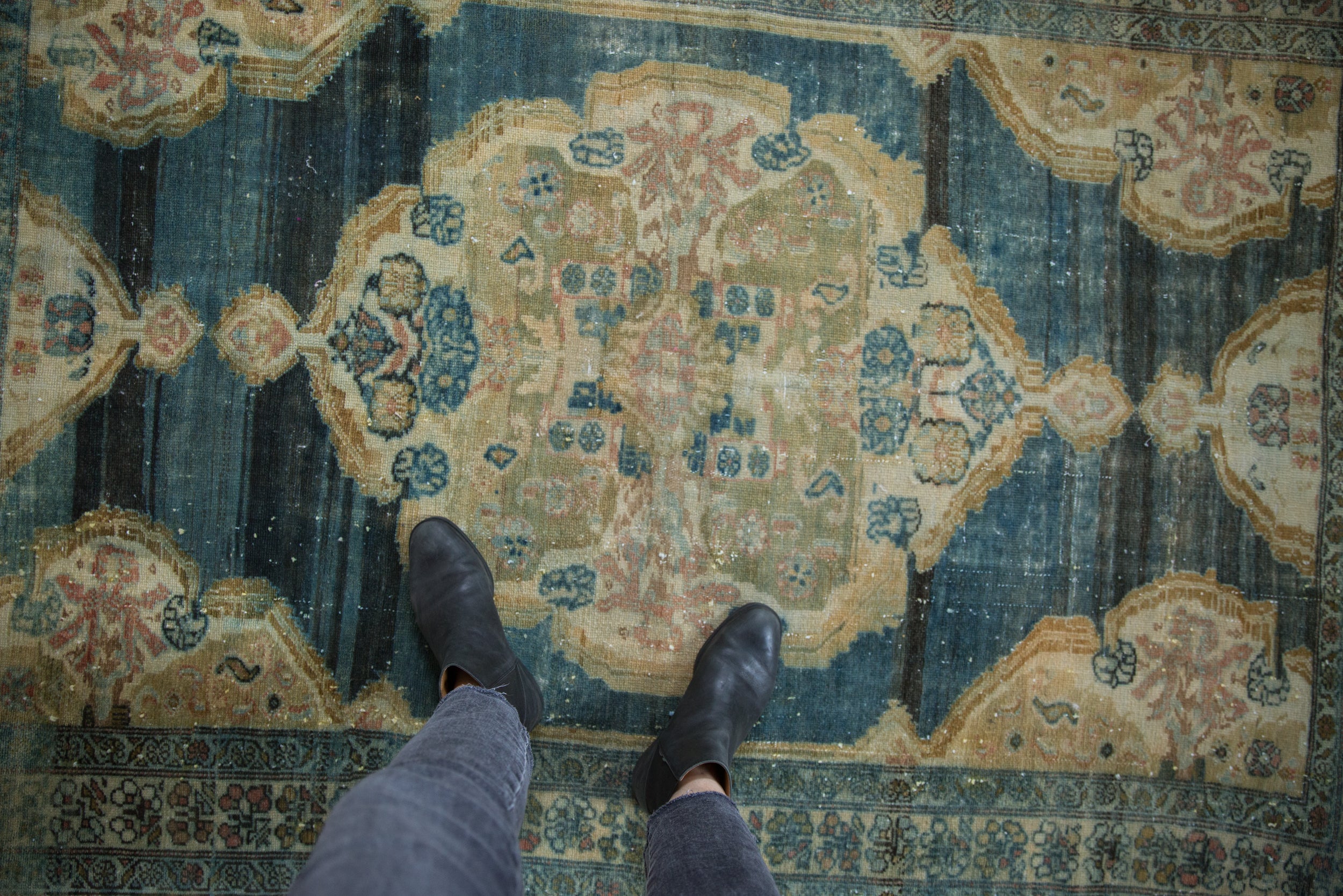 4x6.5 Vintage Hamadan Rug // ONH Item sm001301 Image 1