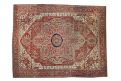 9x12 Antique Serapi Carpet // ONH Item sm001308