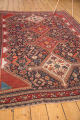 6x8 Antique Qashqai Carpet // ONH Item sm001309 Image 5