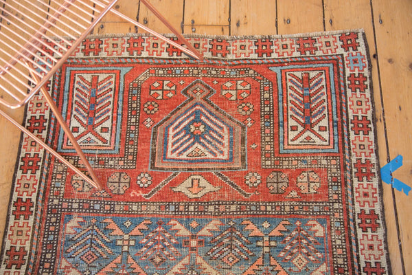 3x5 Antique Caucasian Prayer Fragment Rug // ONH Item sm001312 Image 7
