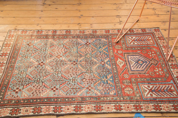 3x5 Antique Caucasian Prayer Fragment Rug // ONH Item sm001312 Image 8