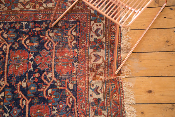 4.5x5.5 Antique Afshar Square Rug // ONH Item sm001313 Image 7