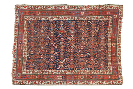 4x5.5 Antique Afshar Rug // ONH Item sm001314