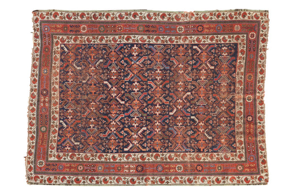 4x5.5 Antique Afshar Rug // ONH Item sm001314