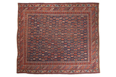 7.5x8.5 Antique Afshar Square Carpet // ONH Item sm001316