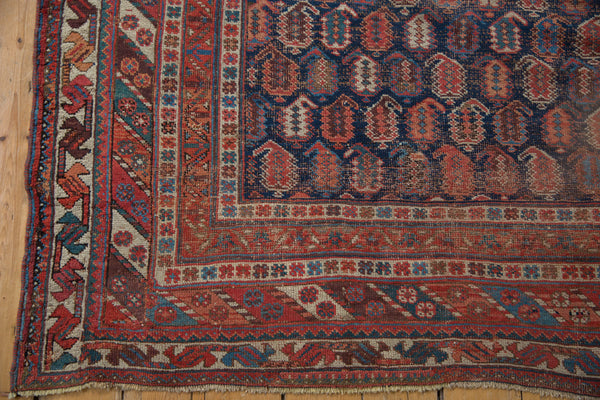 7.5x8.5 Antique Afshar Square Carpet // ONH Item sm001316 Image 6