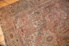 Vintage Distressed Karaja Carpet