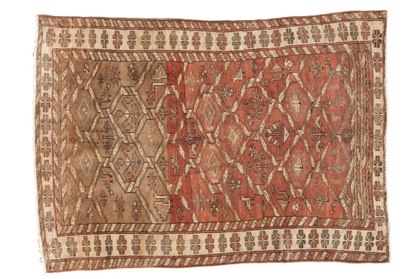 3.5x5 Vintage Distressed Northwest Persian Rug // ONH Item sm001318