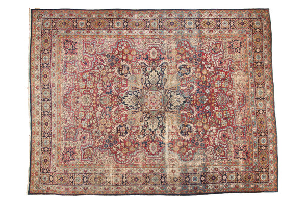 10x13 Antique Kerman Carpet // ONH Item sm001320