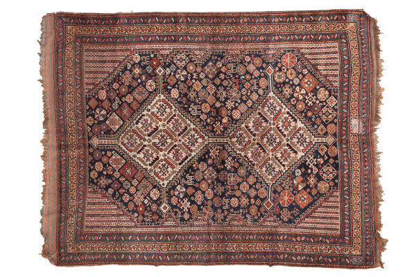 5x6.5 Antique Kamseh Rug // ONH Item sm001321