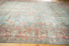 10x12.5 Vintage Distressed Mahal Carpet // ONH Item sm001323 Image 9