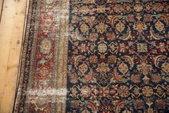 Antique Distressed Fine Malayer Carpet
