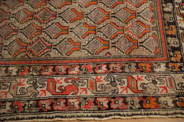 4x5 Antique Hamadan Square Rug // ONH Item sm001327 Image 6