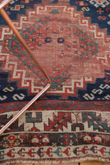 3.5x7 Antique Kazak Rug Runner // ONH Item sm001338 Image 8
