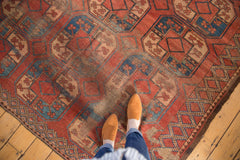 6.5x8.5 Vintage Afghan Carpet // ONH Item sm001345 Image 1