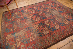 6.5x8.5 Vintage Afghan Carpet // ONH Item sm001345 Image 2