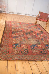 6.5x8.5 Vintage Afghan Carpet // ONH Item sm001345 Image 4