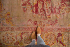 8.5x13 Vintage Fragment Oushak Carpet // ONH Item sm001349 Image 1