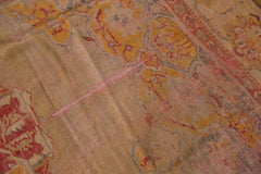 8.5x13 Vintage Fragment Oushak Carpet // ONH Item sm001349 Image 10