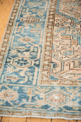 Vintage Distressed Heriz Carpet