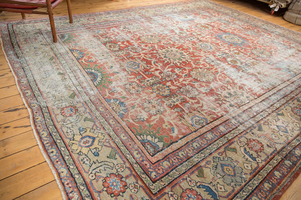 10.5x13 Antique Distressed Mahal Carpet // ONH Item sm001352 Image 5