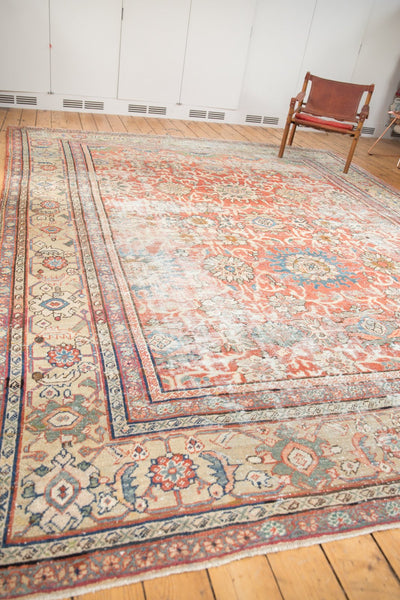 10.5x13 Antique Distressed Mahal Carpet // ONH Item sm001352 Image 9