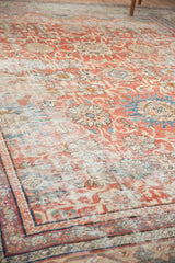 10.5x13 Antique Distressed Mahal Carpet // ONH Item sm001352 Image 10