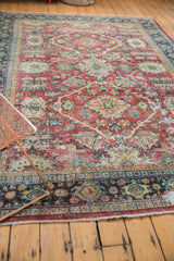 7.5x10.5 Vintage Distressed Mahal Carpet // ONH Item sm001353 Image 3