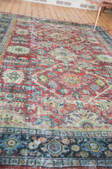 7.5x10.5 Vintage Distressed Mahal Carpet // ONH Item sm001353 Image 11