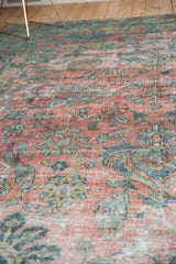 10.5x13.5 Vintage Distressed Mahal Carpet // ONH Item sm001355 Image 10