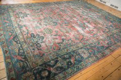 10.5x13.5 Vintage Distressed Mahal Carpet // ONH Item sm001355 Image 11