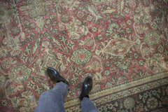 10.5x13.5 Vintage Distressed Mahal Carpet // ONH Item sm001356 Image 1