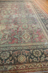 10.5x13.5 Vintage Distressed Mahal Carpet // ONH Item sm001356 Image 3