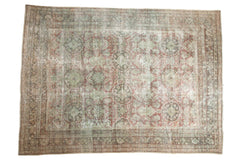 10.5x14 Vintage Distressed Mahal Carpet // ONH Item sm001357