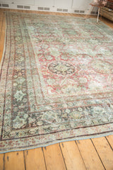 10.5x14 Vintage Distressed Mahal Carpet // ONH Item sm001357 Image 8