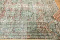 10.5x14 Vintage Distressed Mahal Carpet // ONH Item sm001357 Image 12