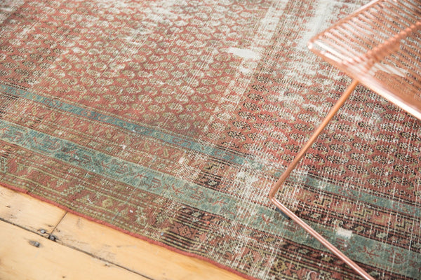 Antique Distressed Malayer Rug Runner