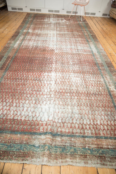 Antique Distressed Malayer Rug Runner