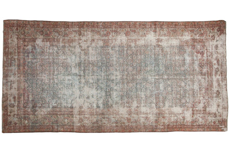 6'2" x 12'3" Vintage Distressed Mahal Rug Runner / Item sm001363 image 1