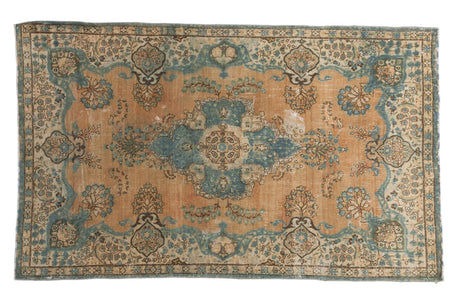3x5.5 Vintage Fine Distressed Tabriz Rug // ONH Item sm001367