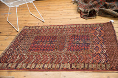 3.5x5 Vintage Turkmen Rug // ONH Item sm001371 Image 5