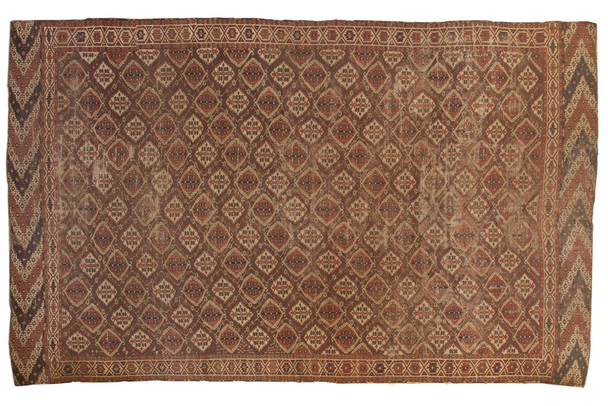 8.5x14 Antique Beshir Carpet // ONH Item sm001372