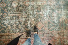 11.5x17.5 Vintage Distressed Mahal Carpet // ONH Item sm001373 Image 5