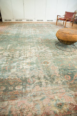 11.5x17.5 Vintage Distressed Mahal Carpet // ONH Item sm001373 Image 15