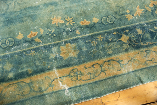  Antique Distressed Peking Carpet / Item sm001375 image 16
