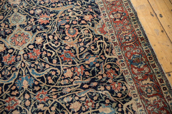 5x7 Antique Fine Tabriz Rug // ONH Item sm001382 Image 6