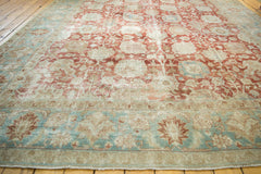 9.5x12.5 Vintage Distressed Tabriz Carpet // ONH Item sm001388 Image 5