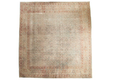 10x11 Vintage Distressed Tabriz Square Carpet // ONH Item sm001389